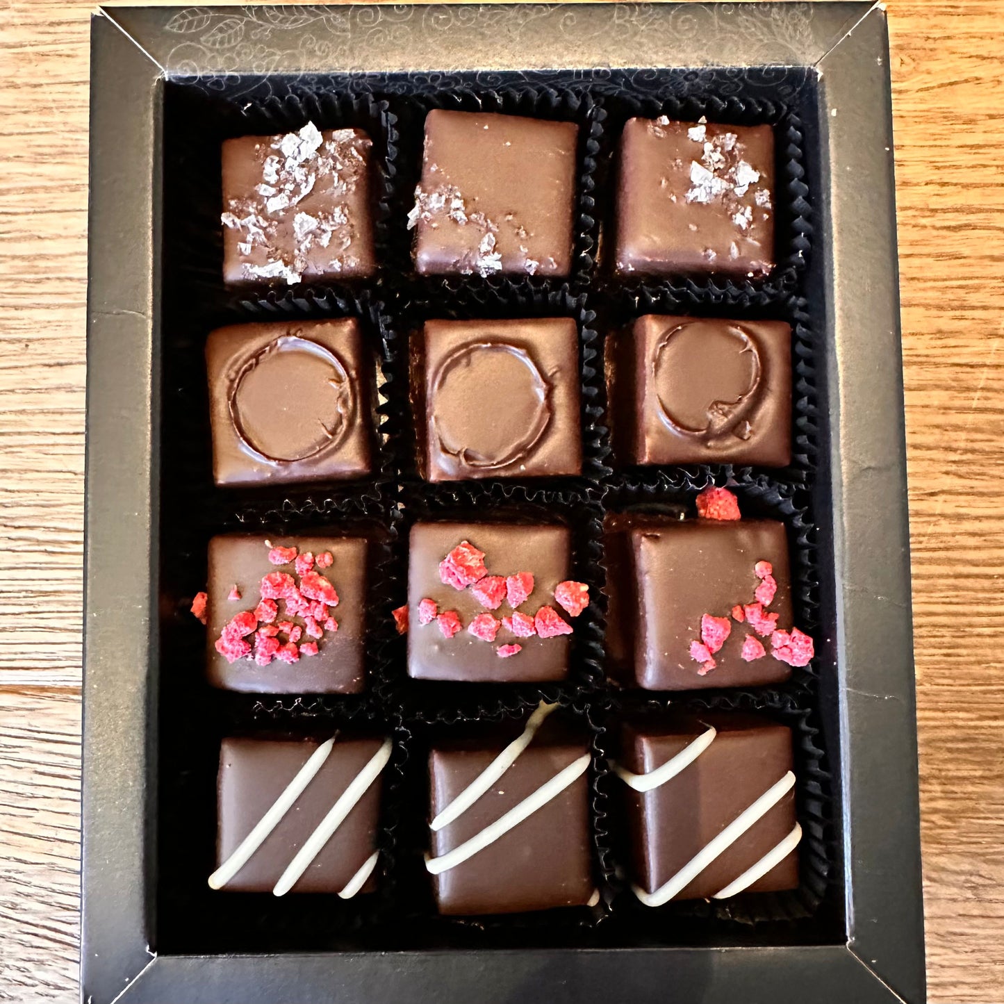 Choklad - 12 utvalda praliner